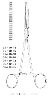 Rochester-Pean Forcep